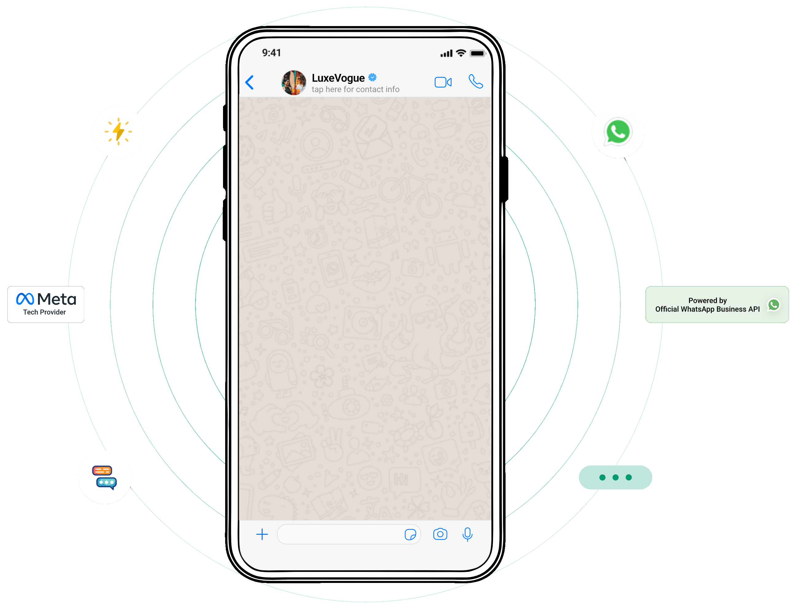 WhatsApp Conversation Mockup